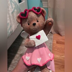 Valentine’s Day Pink Heart Sunglasses Teddy Bear
